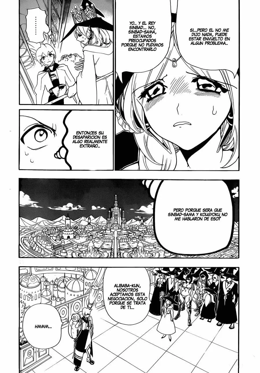 Magi - Labyrinth of Magic capítulo 297, página 15