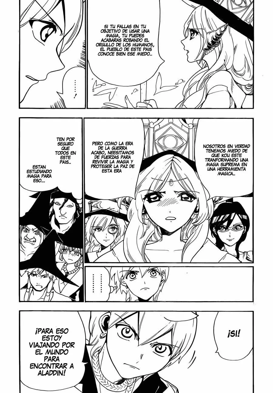Magi - Labyrinth of Magic capítulo 297, página 16