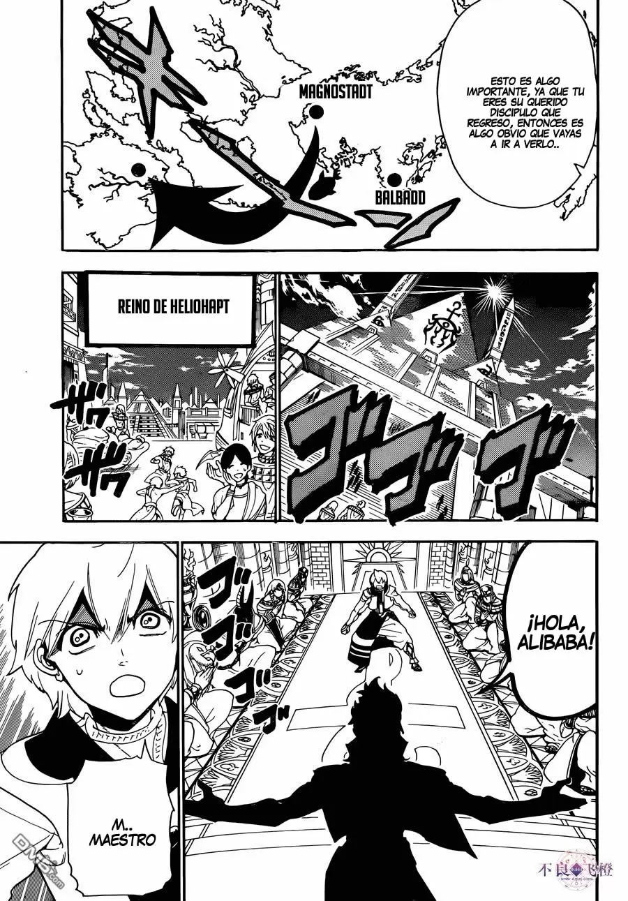 Magi - Labyrinth of Magic capítulo 297, página 18