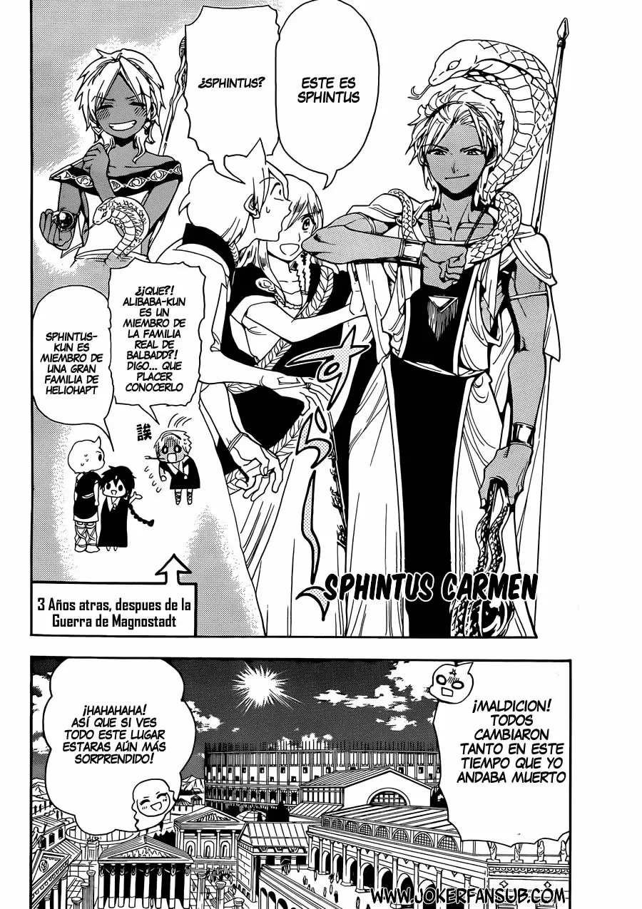 Magi - Labyrinth of Magic capítulo 299, página 3