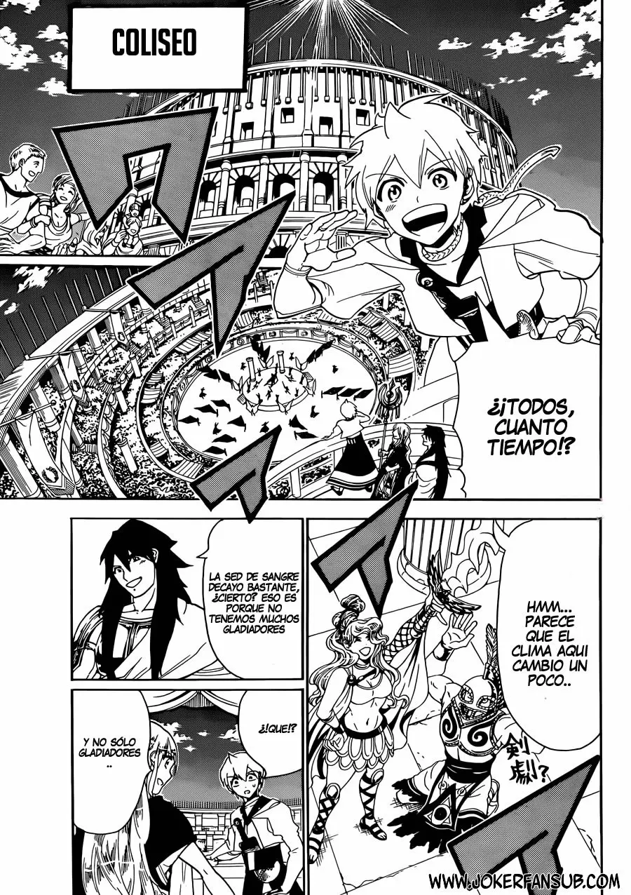 Magi - Labyrinth of Magic capítulo 299, página 4