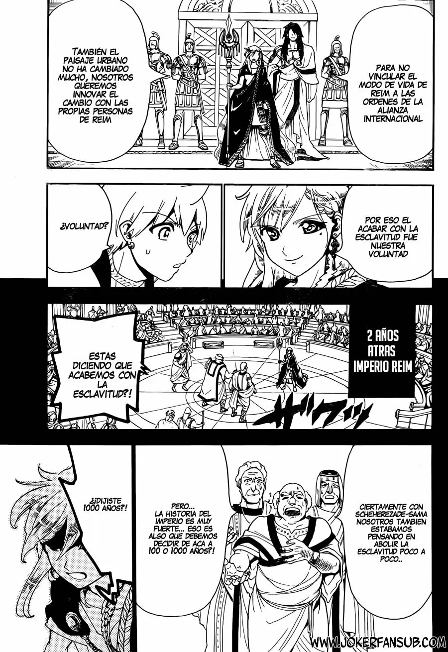 Magi - Labyrinth of Magic capítulo 299, página 6