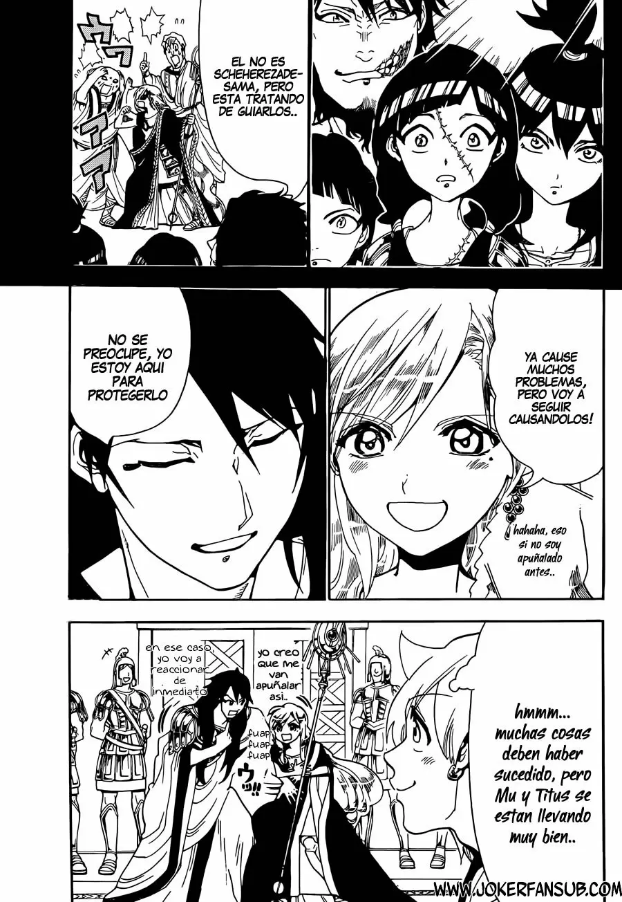 Magi - Labyrinth of Magic capítulo 299, página 8