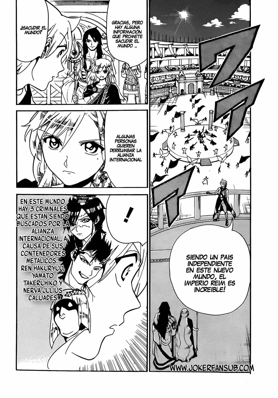 Magi - Labyrinth of Magic capítulo 299, página 9