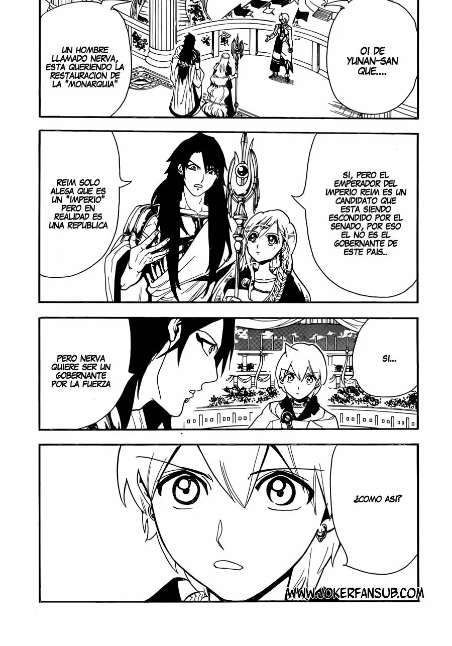 Magi - Labyrinth of Magic capítulo 299, página 10