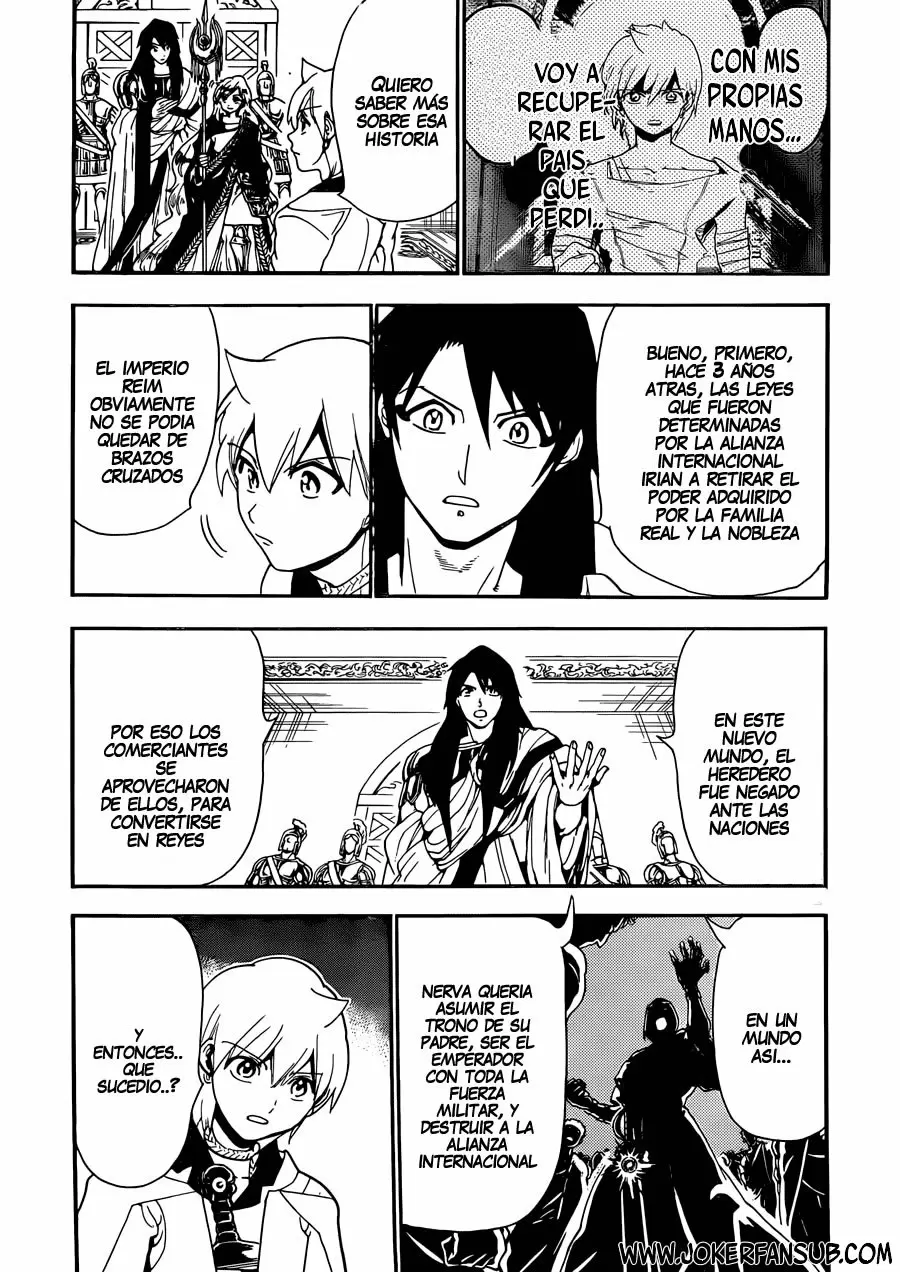 Magi - Labyrinth of Magic capítulo 299, página 12