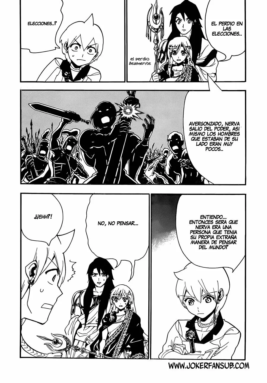 Magi - Labyrinth of Magic capítulo 299, página 13