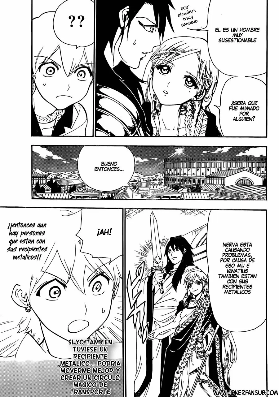 Magi - Labyrinth of Magic capítulo 299, página 14