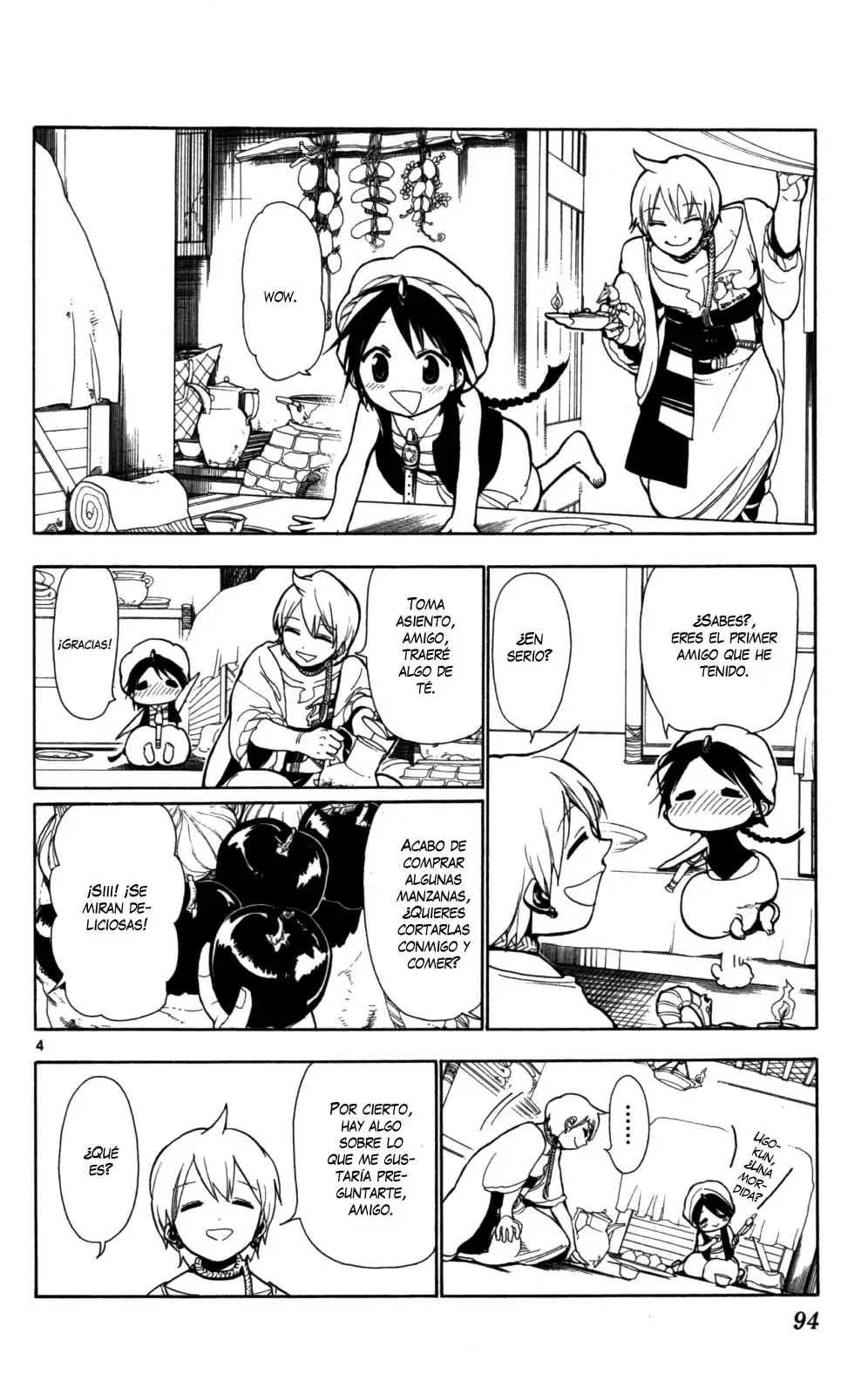 Magi - Labyrinth of Magic capítulo 3, página 4