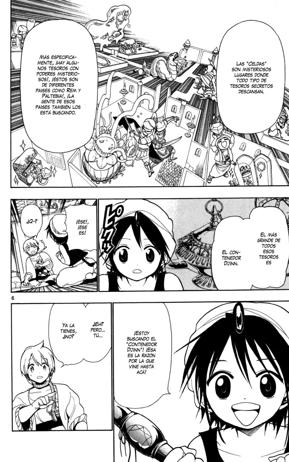 Magi - Labyrinth of Magic capítulo 3, página 6