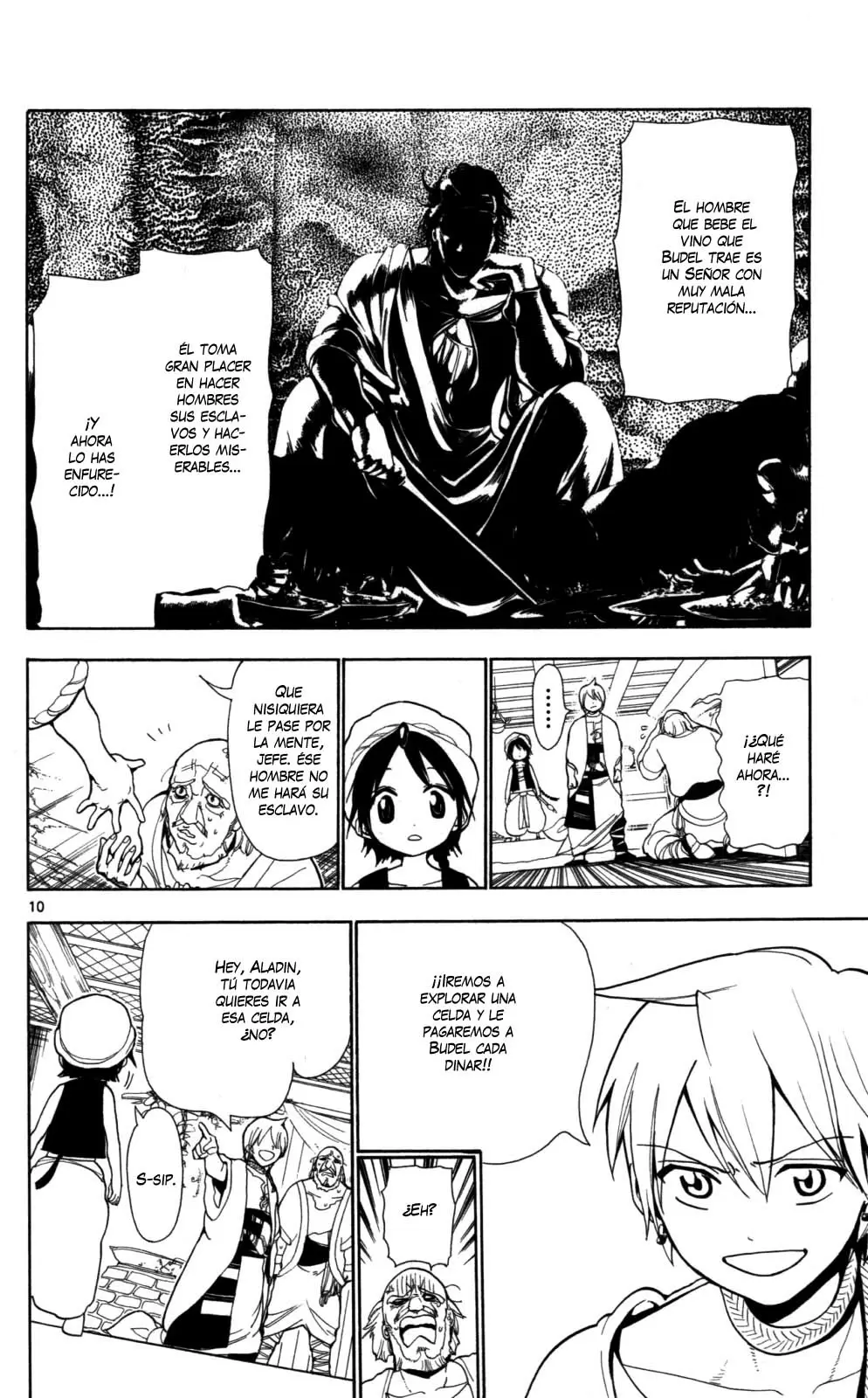 Magi - Labyrinth of Magic capítulo 3, página 10