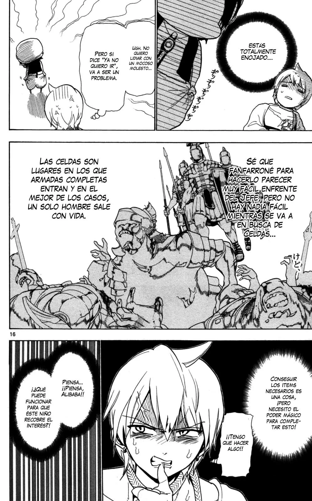 Magi - Labyrinth of Magic capítulo 3, página 16