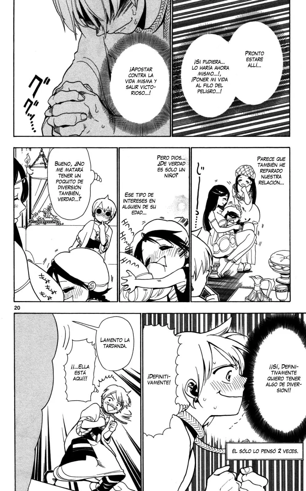 Magi - Labyrinth of Magic capítulo 3, página 20