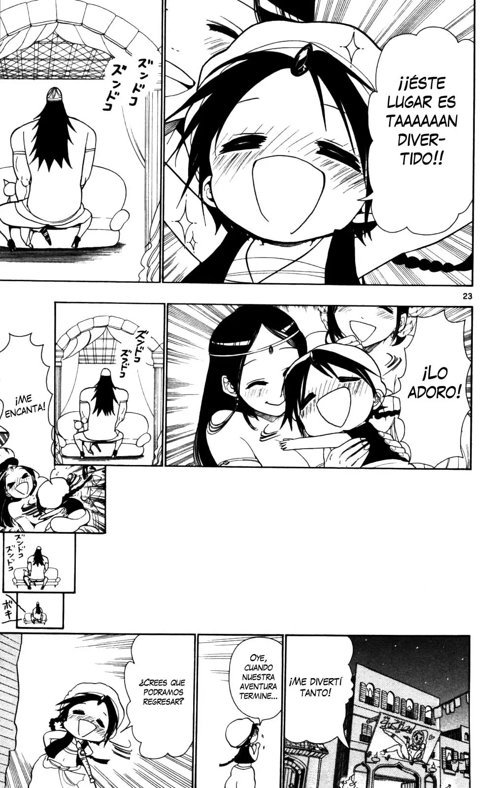 Magi - Labyrinth of Magic capítulo 3, página 23
