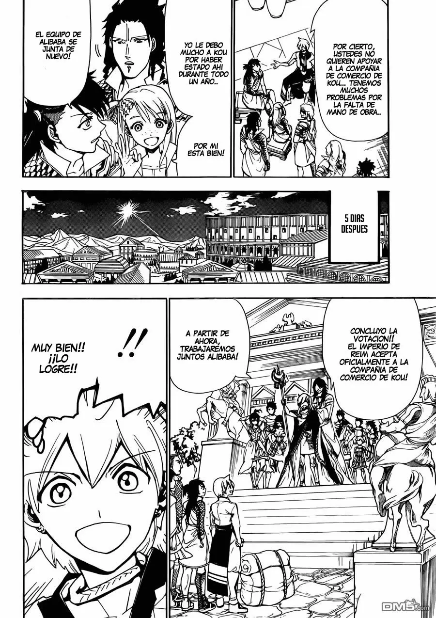 Magi - Labyrinth of Magic capítulo 300, página 16