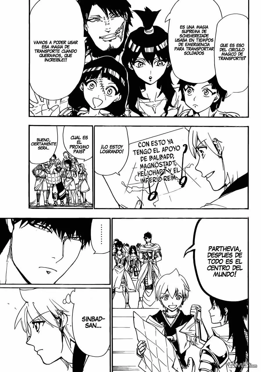 Magi - Labyrinth of Magic capítulo 300, página 17