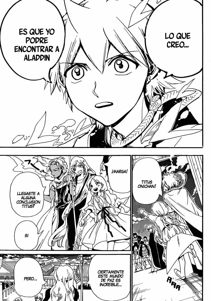 Magi - Labyrinth of Magic capítulo 300, página 19