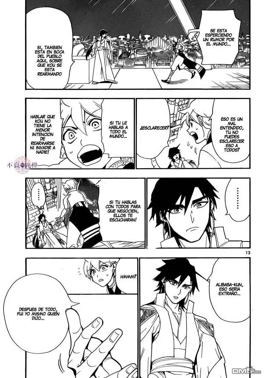 Magi - Labyrinth of Magic capítulo 302, página 14