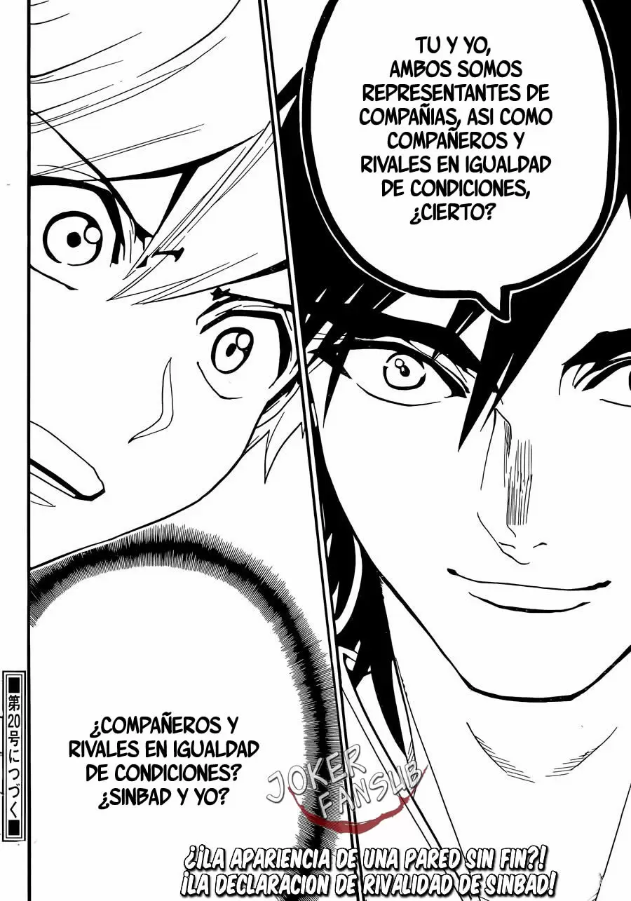 Magi - Labyrinth of Magic capítulo 302, página 19