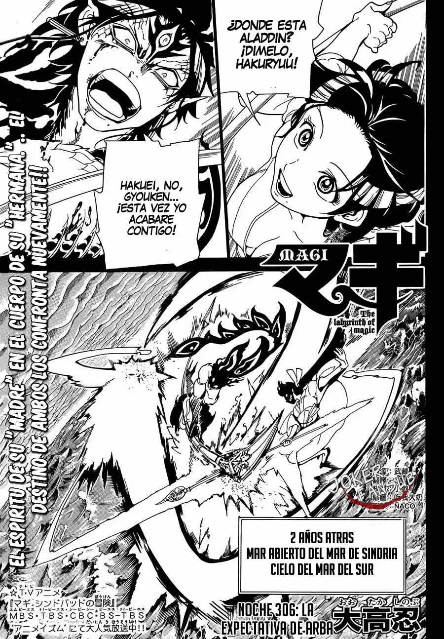 Magi - Labyrinth of Magic capítulo 306, página 2