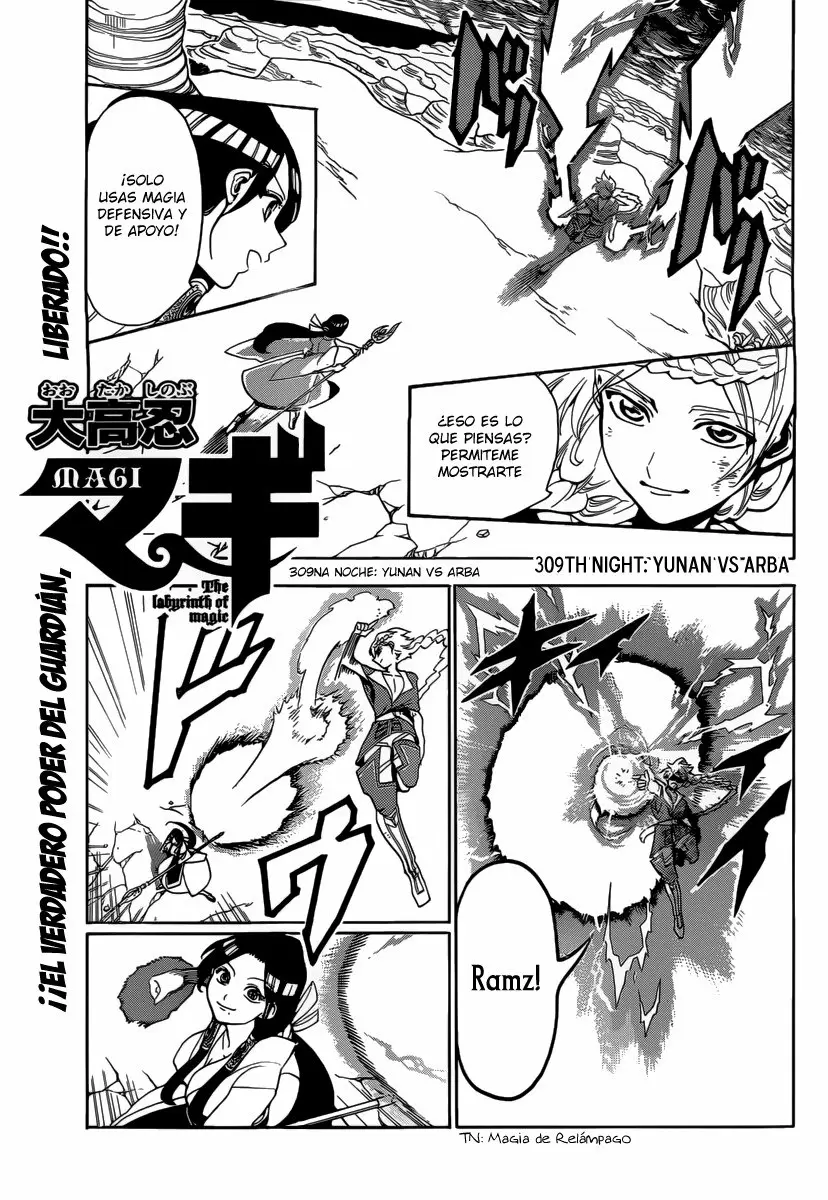 Magi - Labyrinth of Magic capítulo 309, página 1