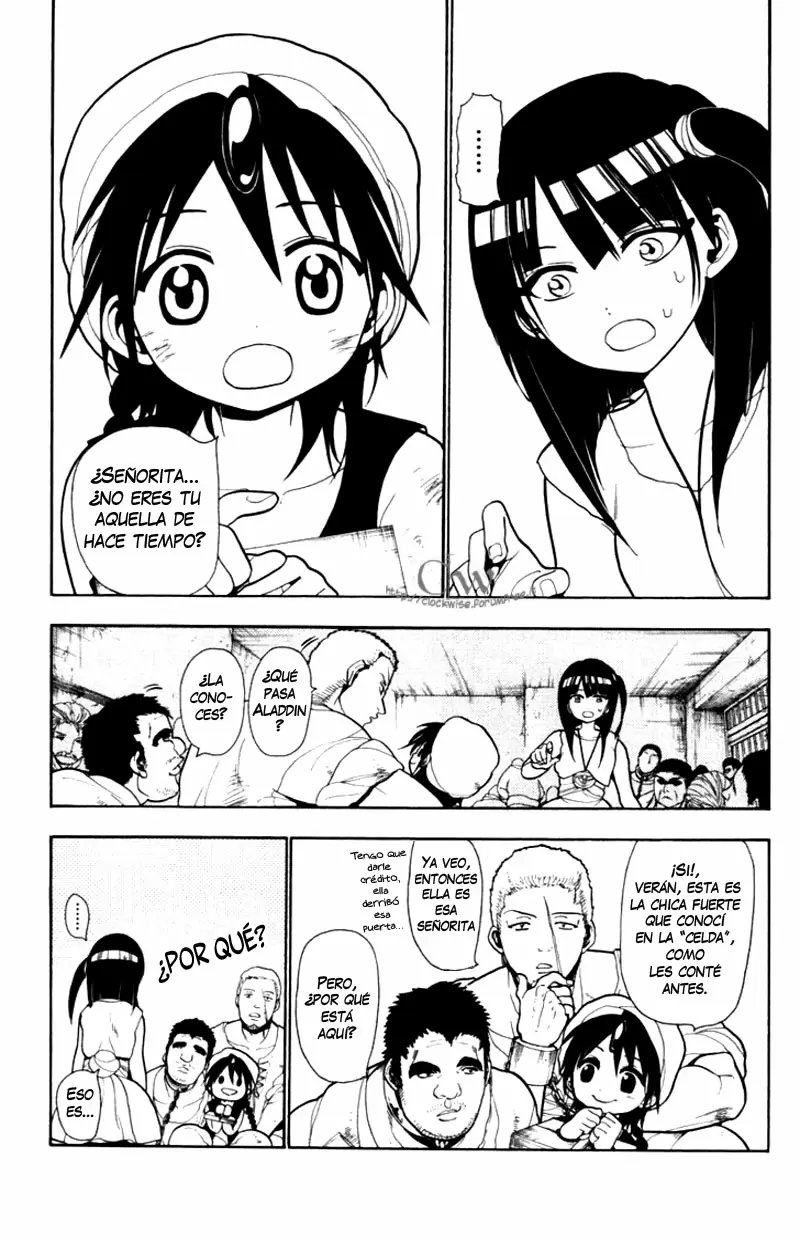 Magi - Labyrinth of Magic capítulo 31, página 4