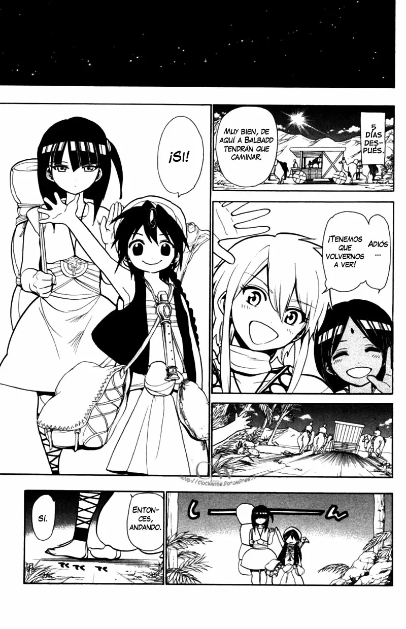 Magi - Labyrinth of Magic capítulo 31, página 20