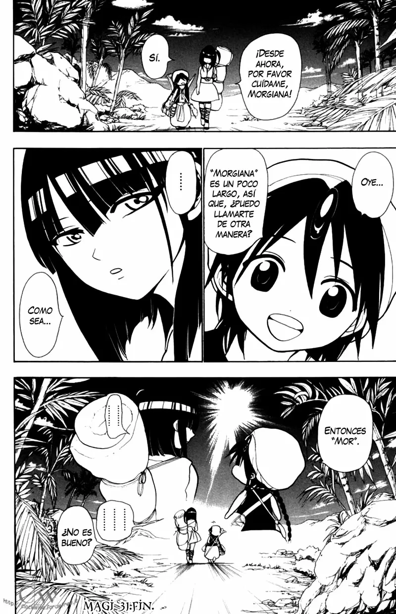 Magi - Labyrinth of Magic capítulo 31, página 21