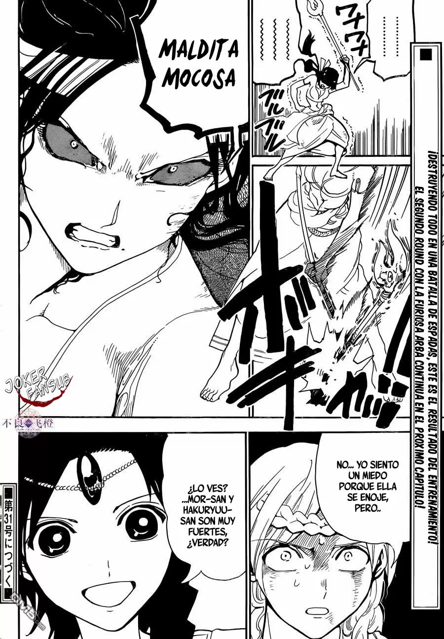 Magi - Labyrinth of Magic capítulo 310, página 19