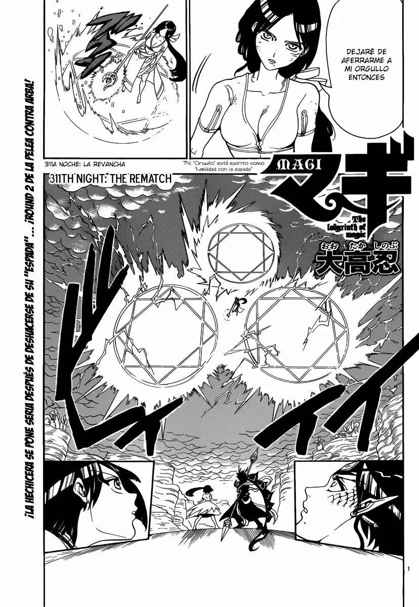 Magi - Labyrinth of Magic capítulo 311, página 1