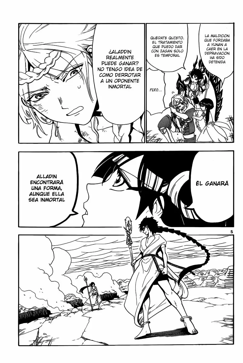 Magi - Labyrinth of Magic capítulo 311, página 5