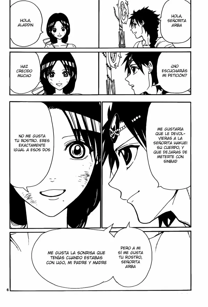 Magi - Labyrinth of Magic capítulo 311, página 6