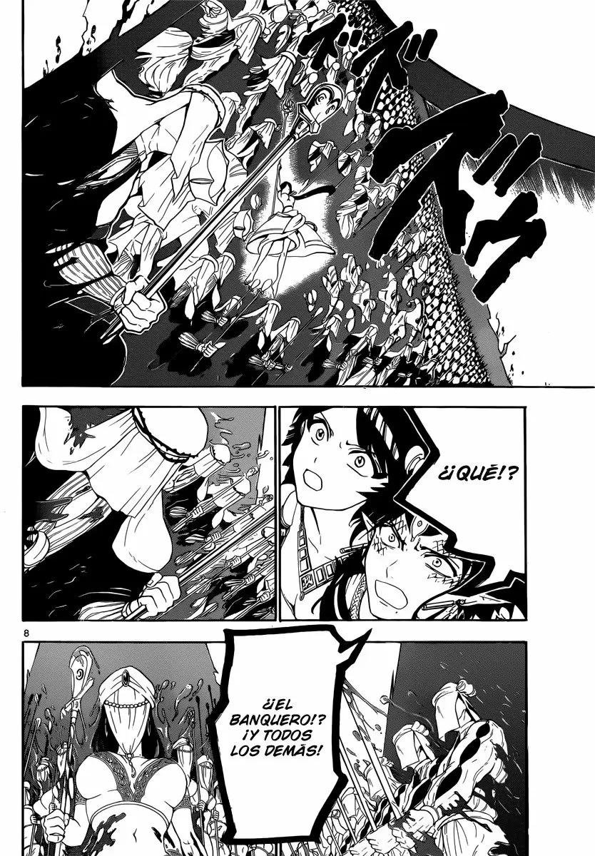 Magi - Labyrinth of Magic capítulo 311, página 8