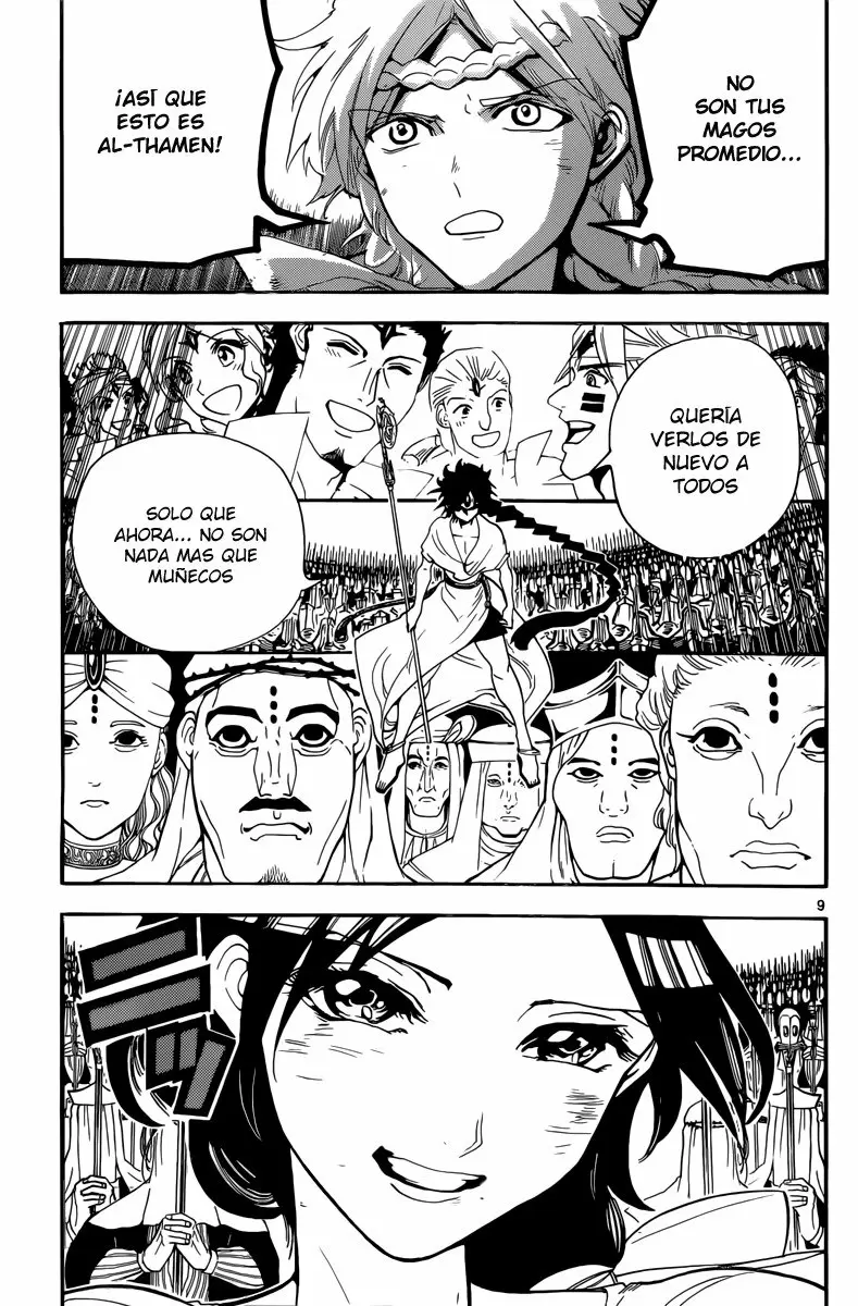 Magi - Labyrinth of Magic capítulo 311, página 9