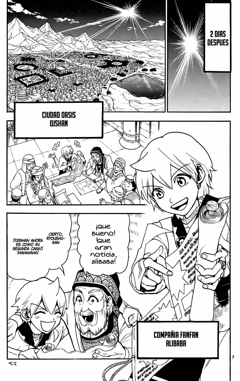 Magi - Labyrinth of Magic capítulo 313, página 8