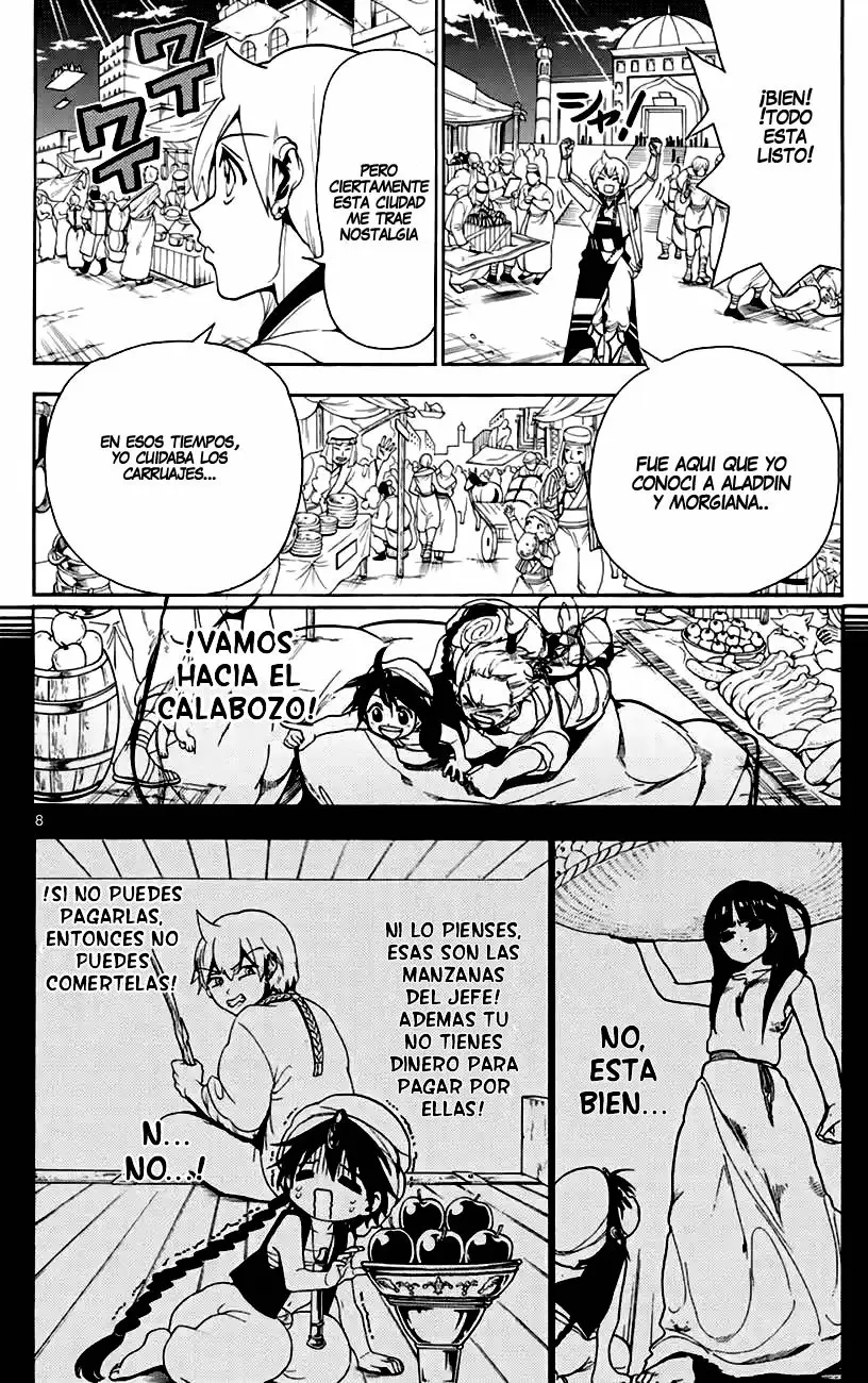 Magi - Labyrinth of Magic capítulo 313, página 9