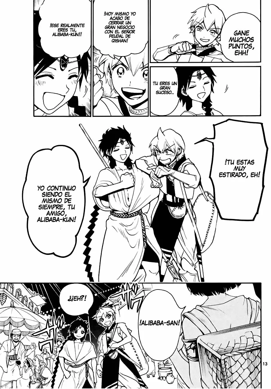 Magi - Labyrinth of Magic capítulo 313, página 13