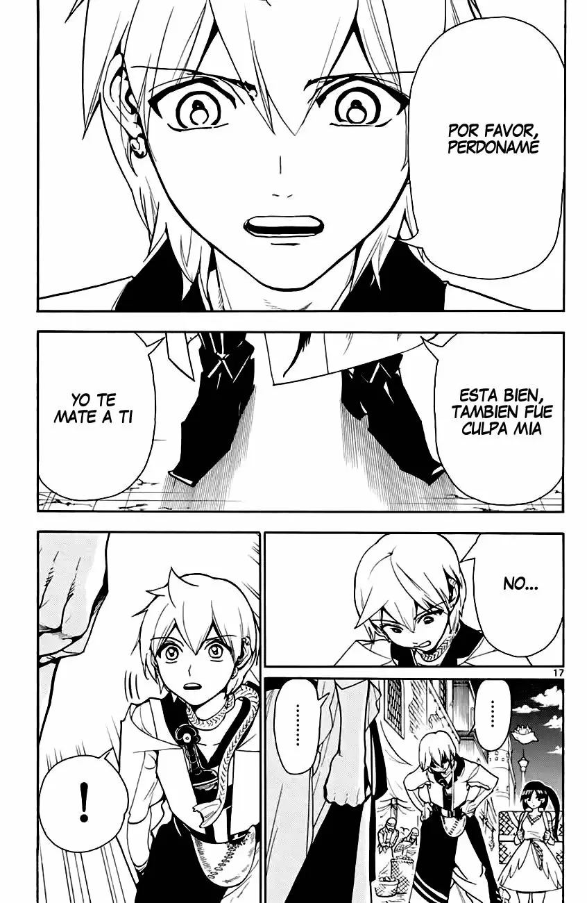 Magi - Labyrinth of Magic capítulo 313, página 17