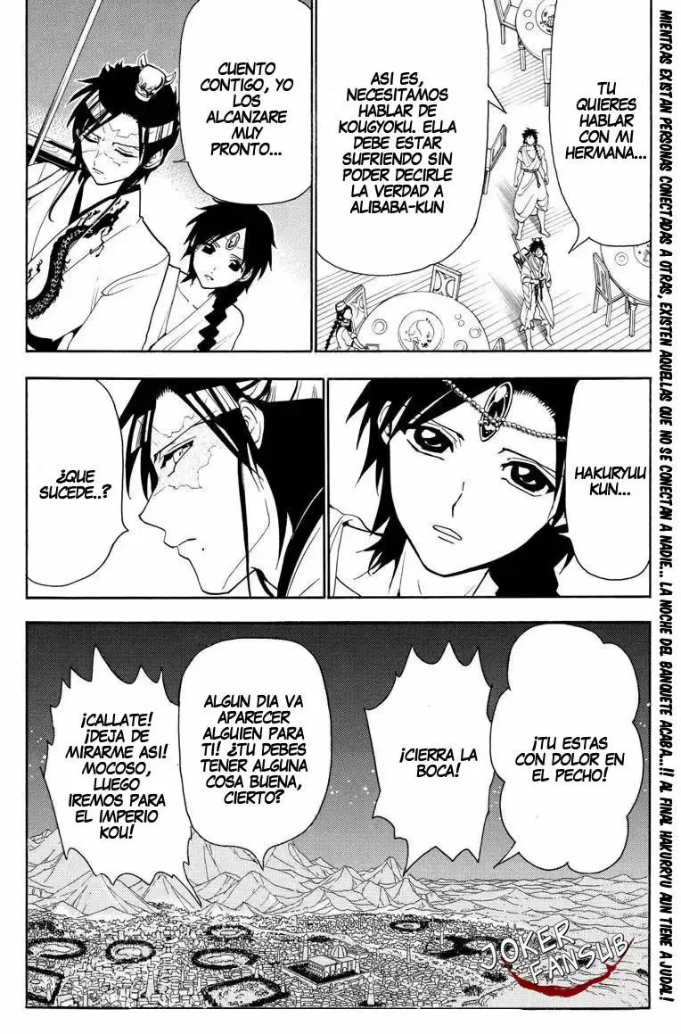 Magi - Labyrinth of Magic capítulo 314, página 18