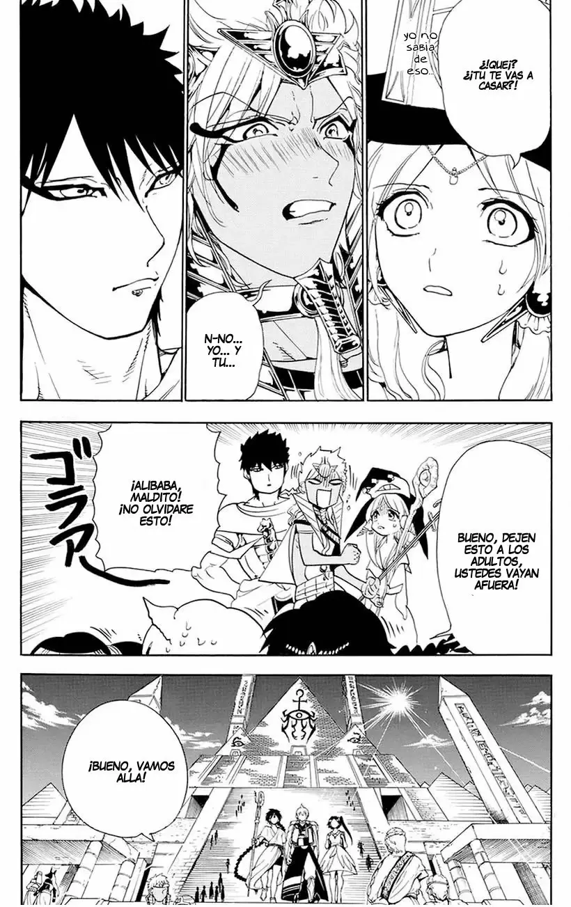 Magi - Labyrinth of Magic capítulo 315, página 17