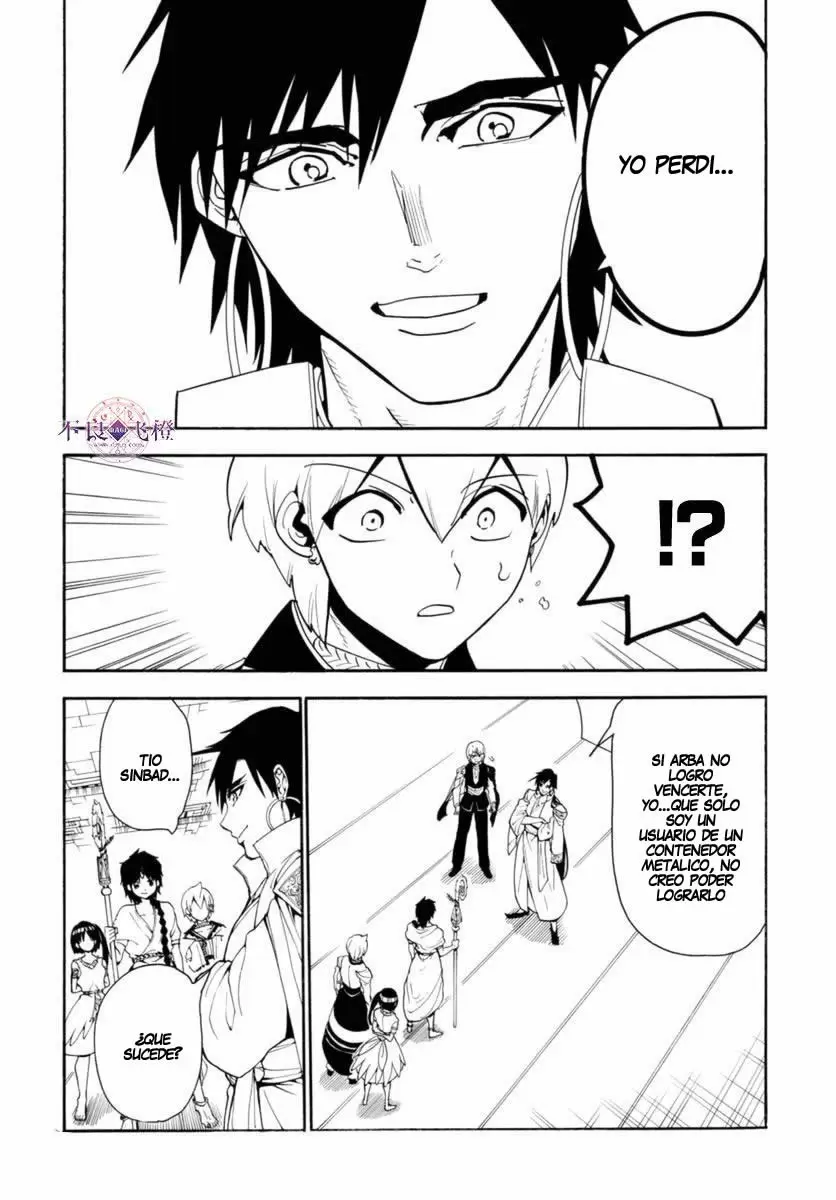 Magi - Labyrinth of Magic capítulo 316, página 11