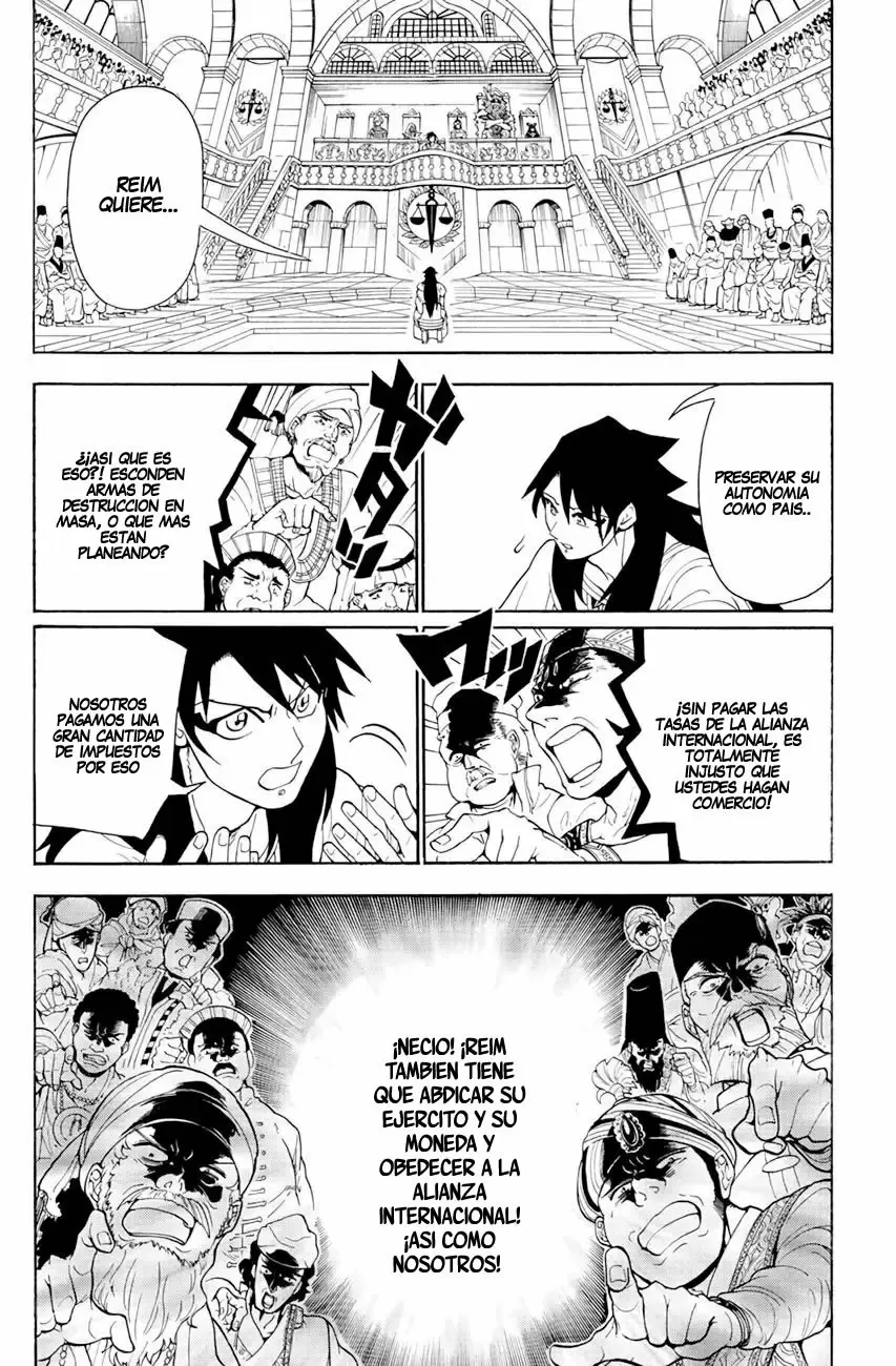 Magi - Labyrinth of Magic capítulo 318, página 7