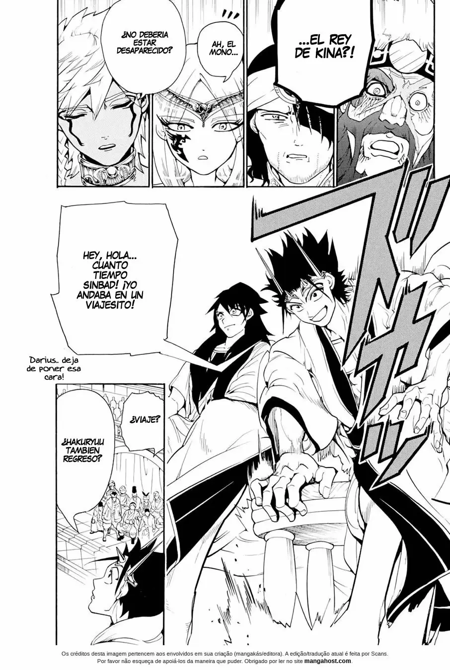 Magi - Labyrinth of Magic capítulo 318, página 10