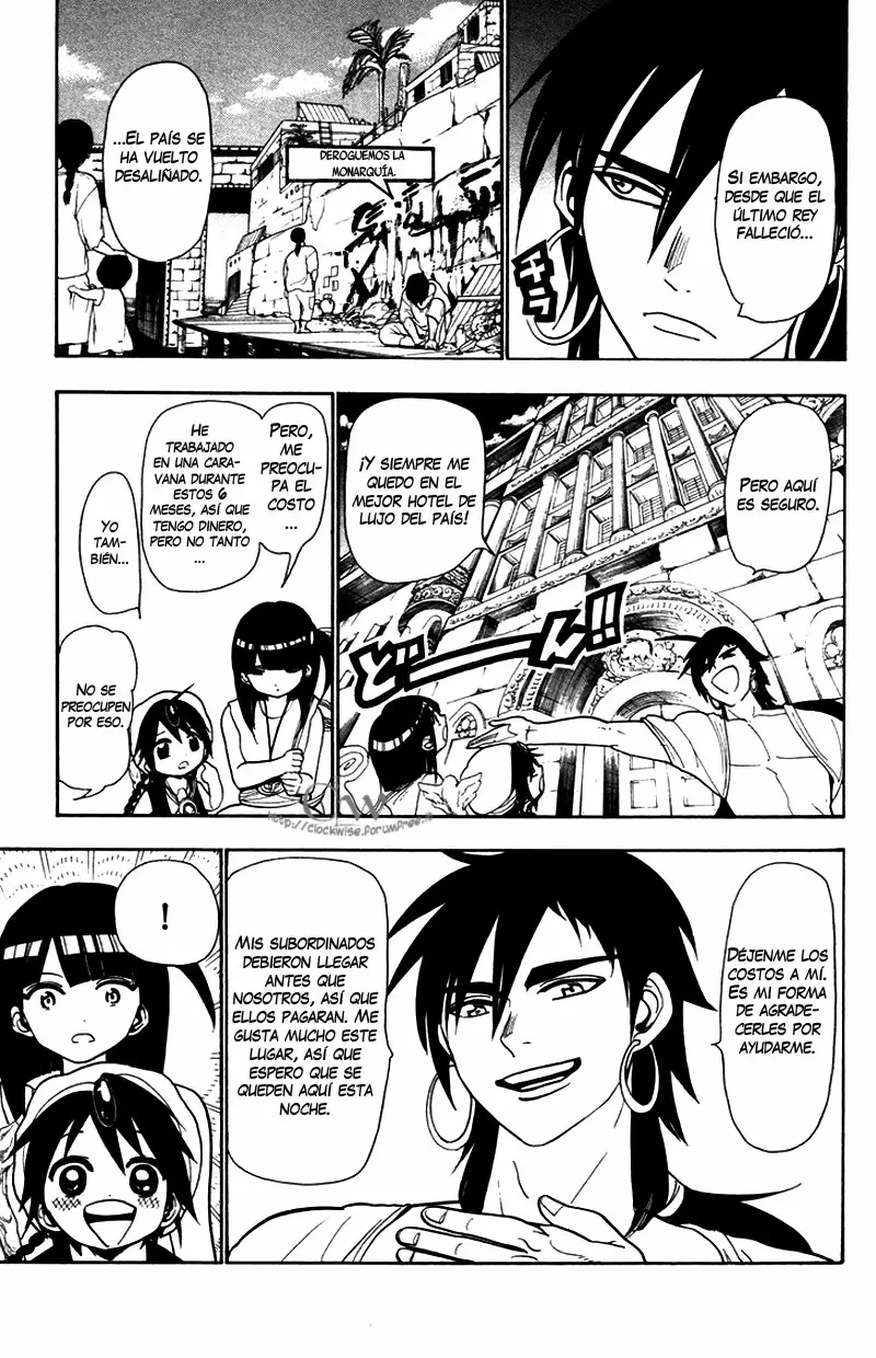 Magi - Labyrinth of Magic capítulo 32, página 13