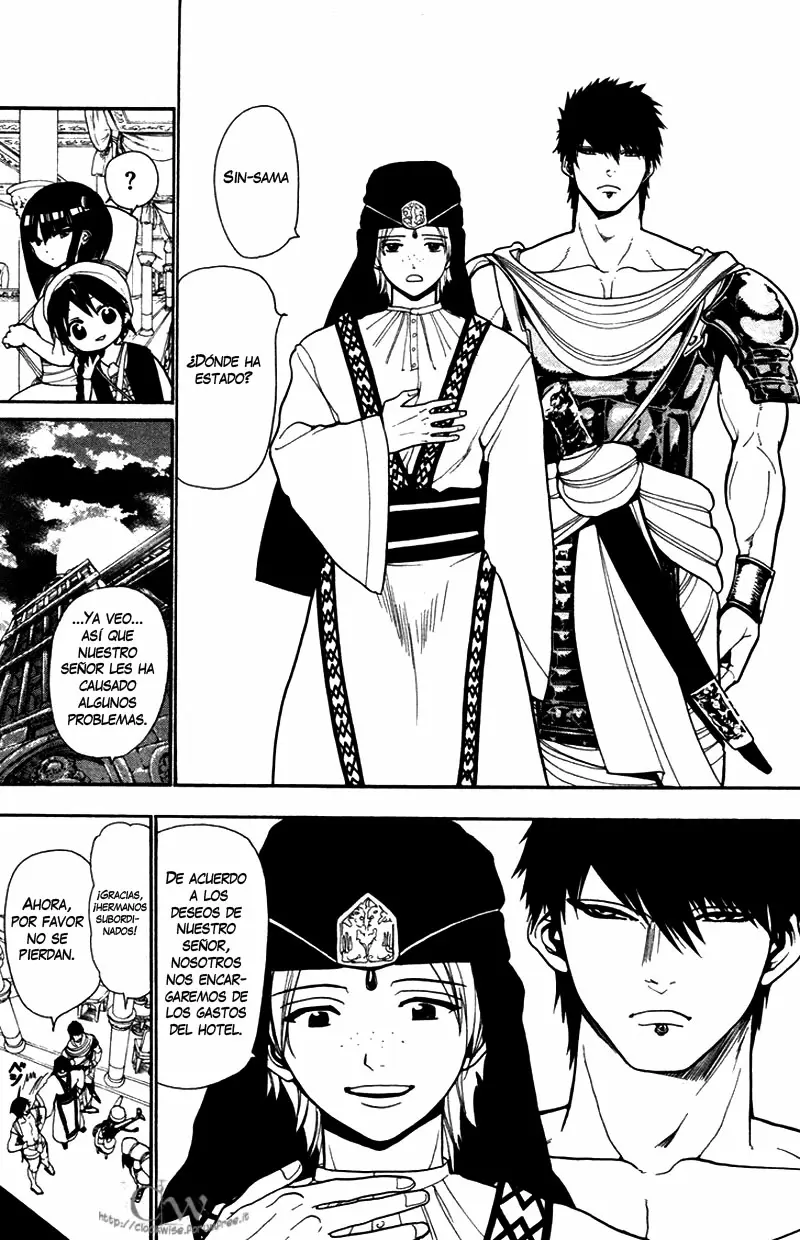 Magi - Labyrinth of Magic capítulo 32, página 15