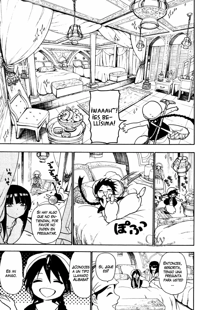 Magi - Labyrinth of Magic capítulo 32, página 19