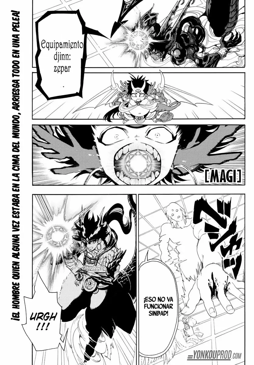 Magi - Labyrinth of Magic capítulo 323, página 2