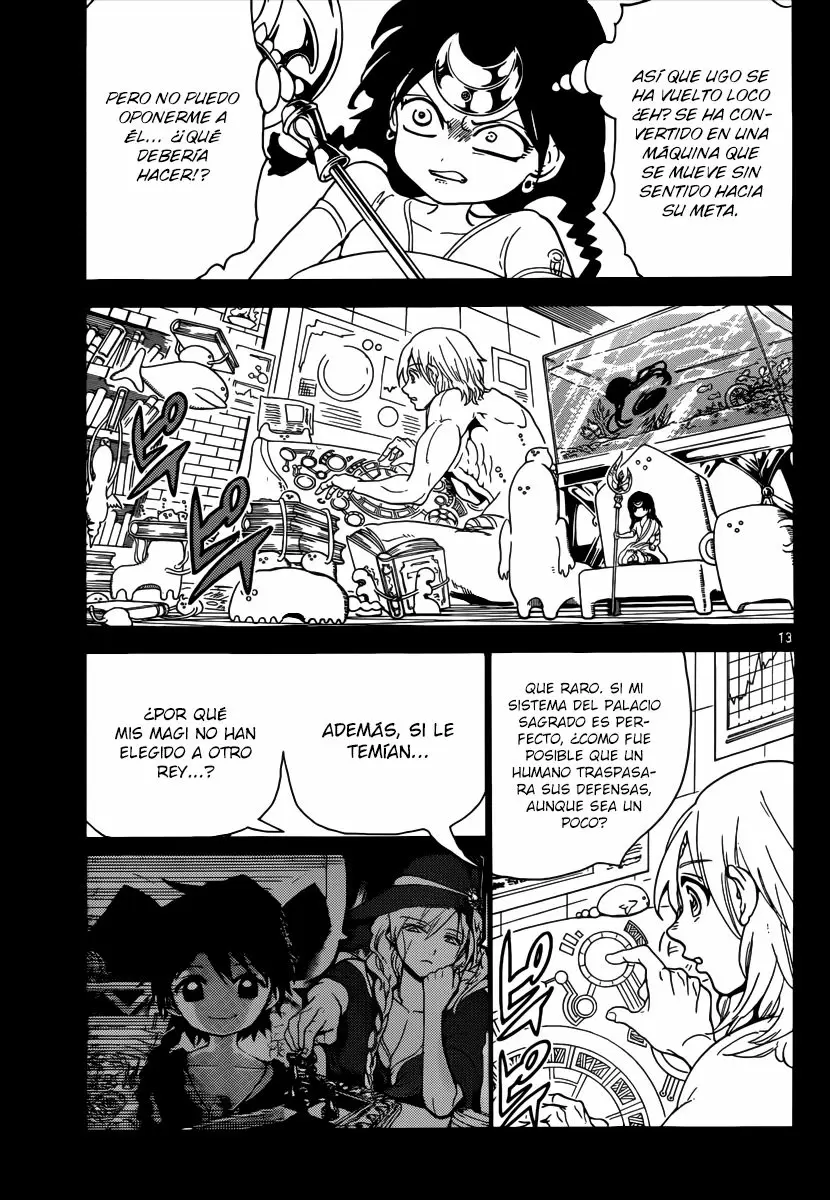 Magi - Labyrinth of Magic capítulo 324, página 13