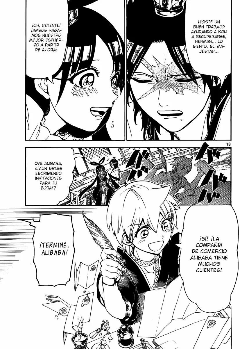Magi - Labyrinth of Magic capítulo 325, página 12