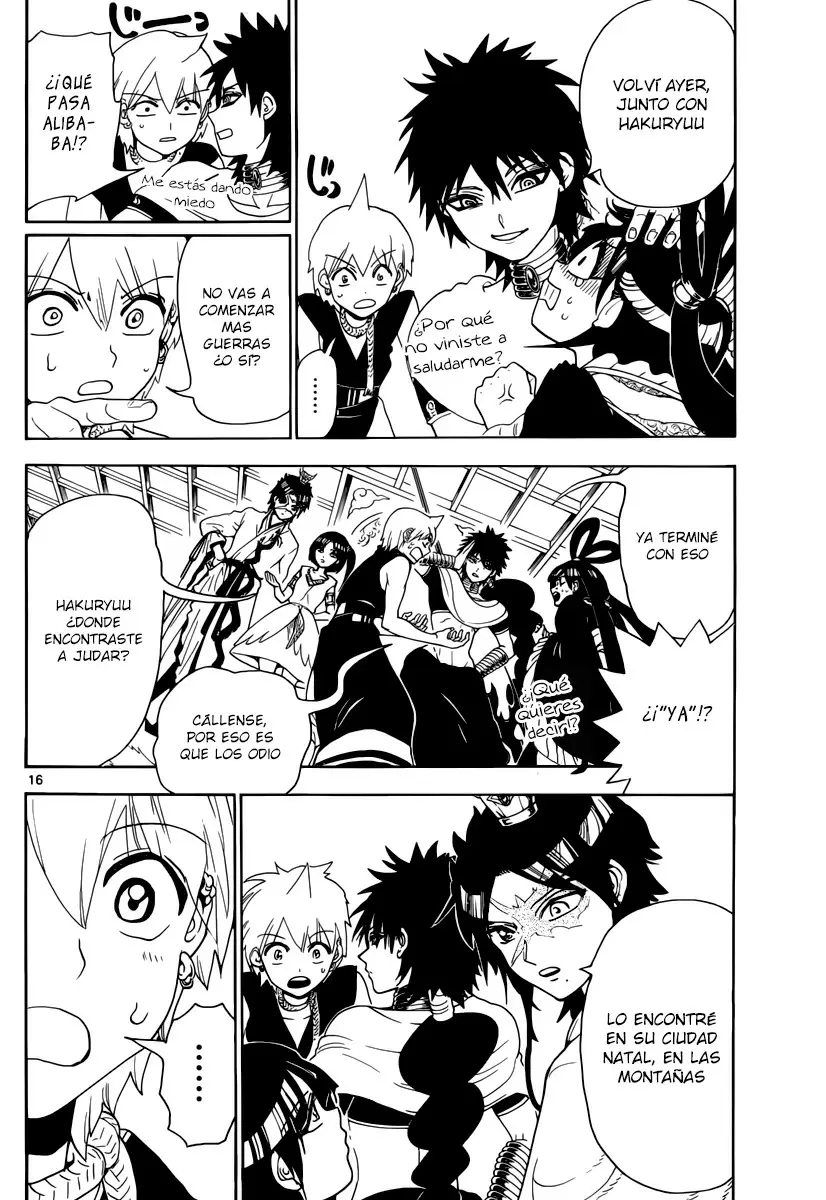 Magi - Labyrinth of Magic capítulo 325, página 15